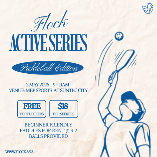 The Flock Active Series | Pickleball Edition